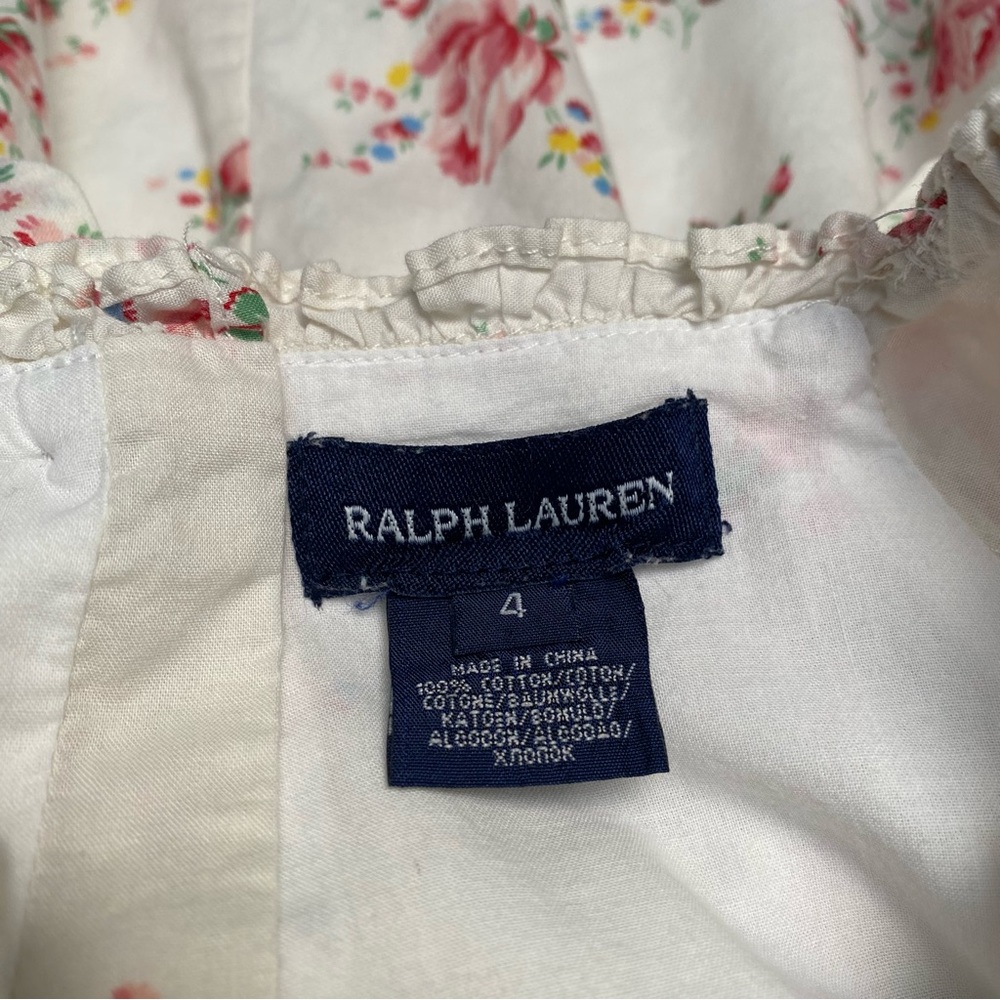 Ralph Lauren Formal Roses Girl Dress - Picture 9 of 9
